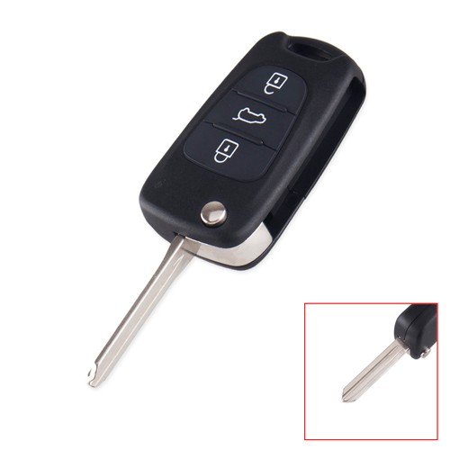 Викидний ключ, корпус під чіп, 3кн, KIA, HY14, 105951