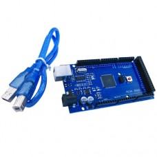 Плата Arduino Mega 2560 ATmega2560-16AU, USB кабель