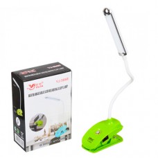 Лампа настільна на прищіпки світлодіодна 400мАч гнучка YJ-5868