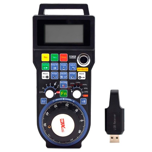 Пульт керування бездротової WHB03B для ЧПУ верстата NCStudio Mach3, 104636
