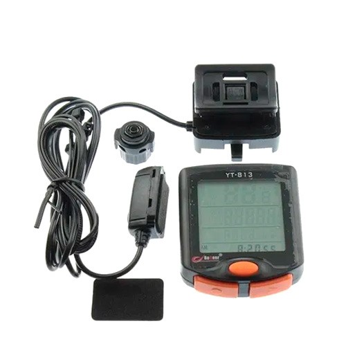 Велокомпьютер одометр лічильник калорій, 22 функції, Bogeer YT-813, 103683