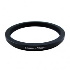 Знижує степ кільце 58-52мм для Canon, Nikon Знижує степ кільце 58-52мм для Canon, Nikon