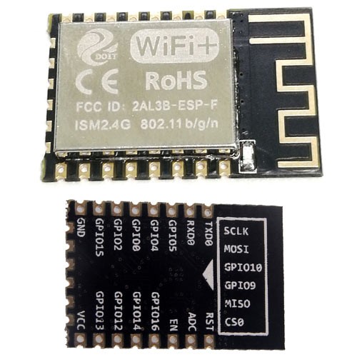 Wi-Fi модуль, трансивер ESP8266 ESP-12F, Arduino, 102739