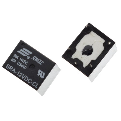 Реле електромагнітне SRA-12VDC-CL 5pin 12В 10А, 102582