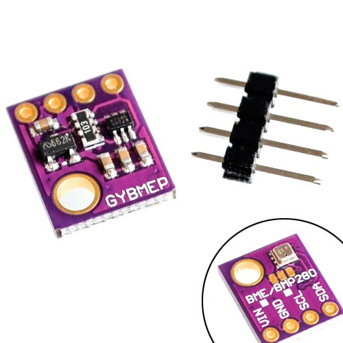 Барометр датчик тиску температури вологості метеодатчиків BME280 Arduino, 102729