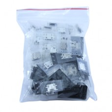 Роз'єм MicroUSB 100шт, гніздо 5-ти контактне