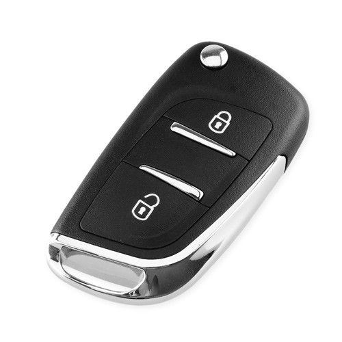 Викидний ключ, корпус під чіп, 2кн DKT0269, Peugeot, VA2, NEW, 105940