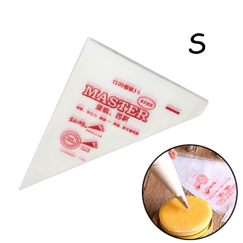 Кондитерський мішок міцний 27см 100шт, S, одноразовий, 100583