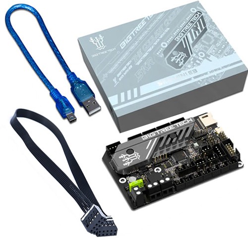 Плата керування BIGTREETECH SKR MINI E3 V3.0 TMC2209 з кабелем для Ender3 V2, 106221