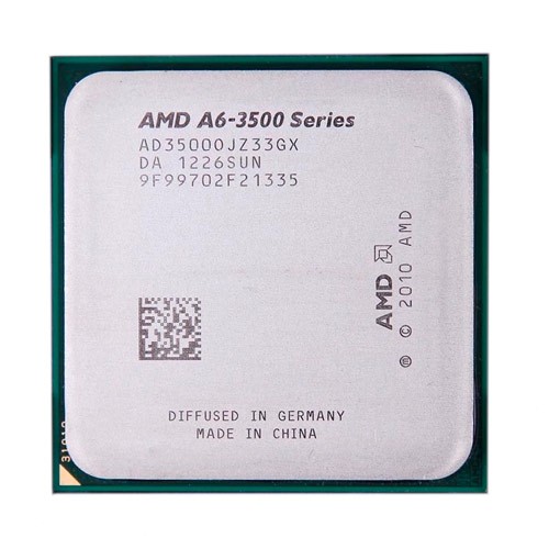 Процесор AMD A6-3500, 3 ядра 2.1ГГц, FM1 + IGP, 101838