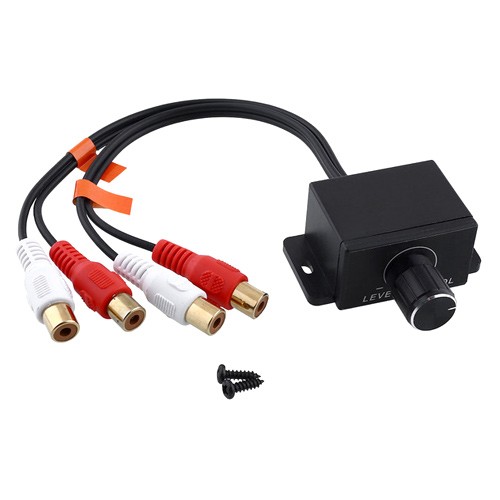 Виносний регулятор аудіо баса для підсилювача 2 RCA - 2 RCA, 100179