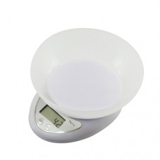 Ваги кухонні електронні до 5кг, точність 1г, з чашею, Matarix MX-407
