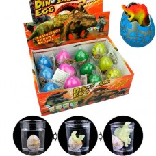 Діно інкубатор 12шт 6x4.5см Розмір яйця динозавра зростаючий динозавр