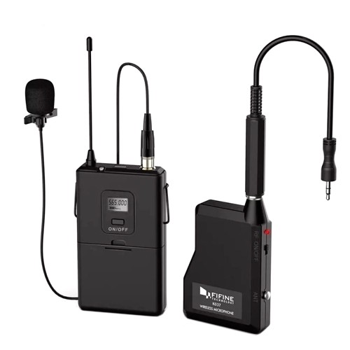 Мікрофон петлічний петлички бездротової радіомікрофон Fifine K037, 104107