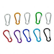 Карабін похідний 10шт алюмінієвий 4.6см