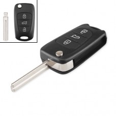 Викидний ключ запалювання, заготівля корпус під чип, 3 кнопки, KIA