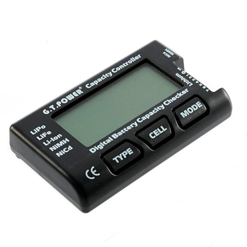 Тестер RC акумуляторів до 7 осередків ЖК Li-pol LiFe Li-ion NiMH Nicd, 101077
