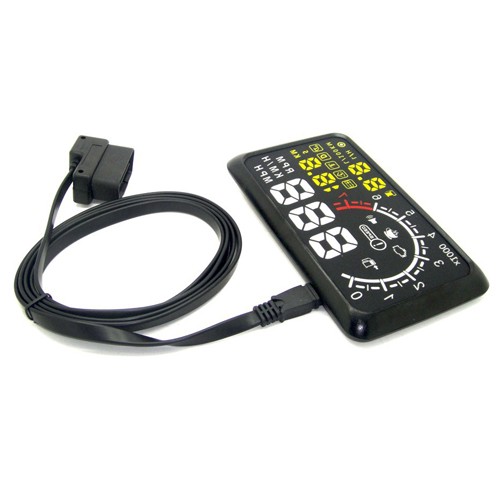 Проектор приладової панелі на лобове скло OBD2 HUD M8 3.5, 100087