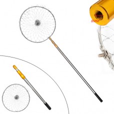 Підсак сачок рибальський 2м телескопічний круглий, алюміній