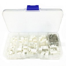 Роз'єми XH2.54 80шт, конектори живлення 2p 3p 4p 5p 2.54мм тато мама