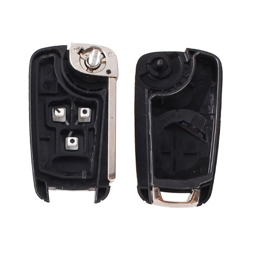 Викидний ключ, корпус під чіп, 3кн, Opel Astra 3, HU100, 105930