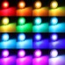 Світлодіодна E27 LED RGB 10Вт лампа, 16 кольорів з пультом ДУ, 104881
