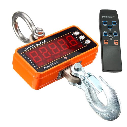 Ваги кранові електронні до 1000кг OCS-S1 та пульт ДУ, 101209