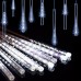 Гірлянда світлодіодна новорічна Танення бурульок біла 8 LED ламп 3.2м, 103092
