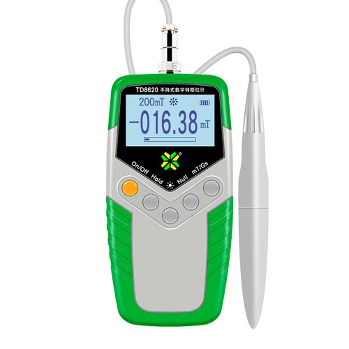 Гаусметри Тесламетр магнітовимірювачі 0-2000мТл тестер магнітного поля TD8620, 101440