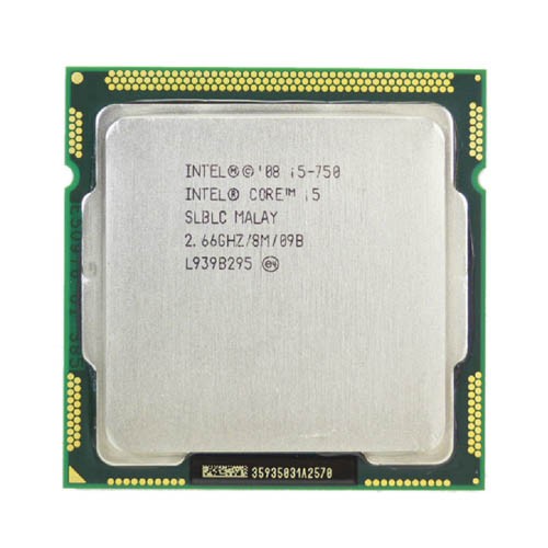 Процесор Intel Core i5-750, 4 ядра, 2.66ГГц, LGA1156, 105429