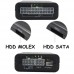 Тестер блоків живлення ATX, BTX, ITX, PSU 20/24pin SATA Molex для ПК, 101955