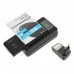 Універсальна зарядка батарей з ЖК дисплеєм і USB, 103367