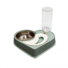 Годівниця 2в1 миска з автоматичної поїлки для собак і кішок