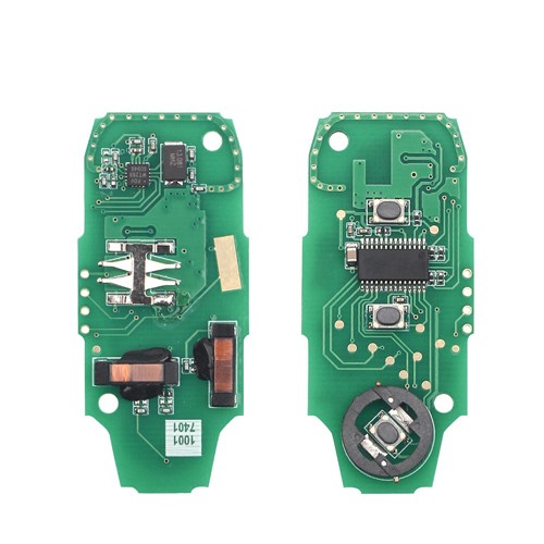 Ключ запалювання, чіп 4D83 KR55WK48801 3 кнопки HU101 для Ford Focus Fiesta, 105991