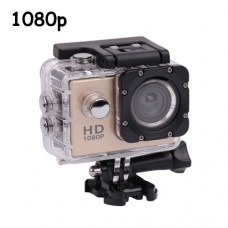 Відеокамера, екшн-камера водонепроникна 1080p, A7, комплект кріплень