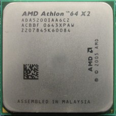 Процесор AMD Athlon 64 X2 5200+, 2 ядра, 2.7ГГц, AM2