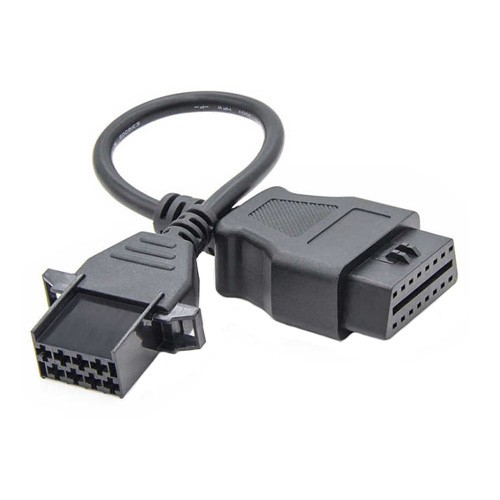Перехідник з OBD2 16pin мама на Volvo 8pin мама, 105345
