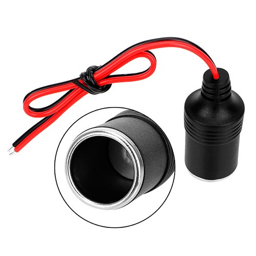 Гніздо прикурювача з кабелем 12-24В 15А 200Вт автомобільне, 100196