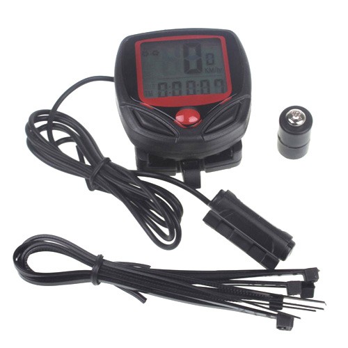 Велокомпьютер одометр спідометр 15 функцій SunDING SB-318, 103613