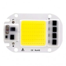 Світлодіодна матриця з драйвером COB LED 50Вт 4500лм 220В, біла