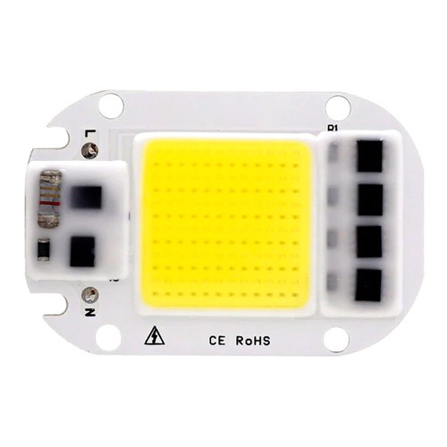Світлодіодна матриця з драйвером COB LED 50Вт 4500лм 220В, біла, 104809