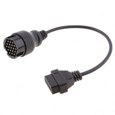 Перехідник з OBD2 16pin мама на Porsche 19pin тато Перехідник з OBD2 16pin мама на Porsche 19pin тато