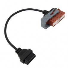 Перехідник з OBD2 16pin мама на Peugeot Citroen 30pin тато Перехідник з OBD2 16pin мама на Peugeot Citroen 30pin тато