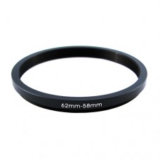 Знижує степ кільце 62-58мм для Canon, Nikon Знижує степ кільце 62-58мм для Canon, Nikon