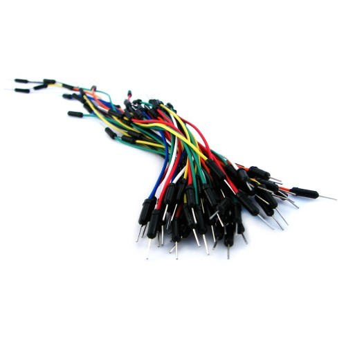 З'єднувальні дроти 65шт, джампери для макетів., 103058