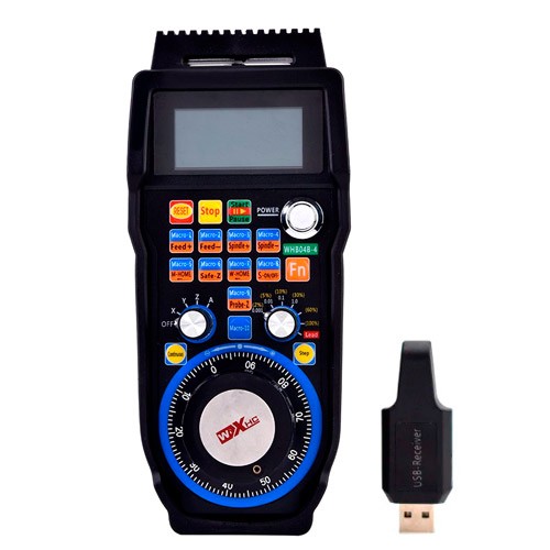 Пульт керування бездротової WHB04B-4 для ЧПУ верстата Mach3, 4 осі, 104544