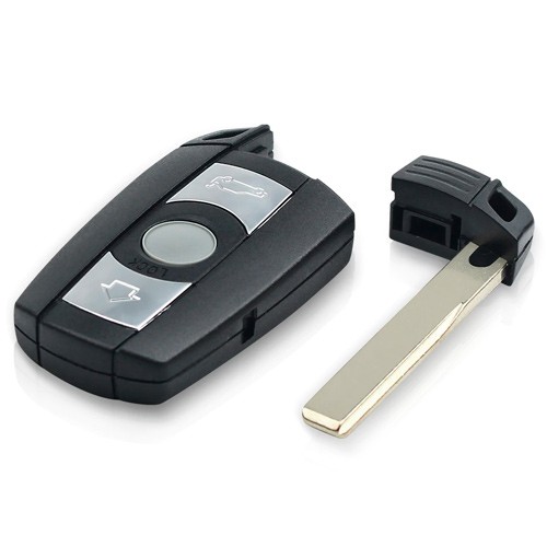 Ключ заготовка, смарт корпус під чіп, 3кн DKT0269, BMW, HU92, 105968