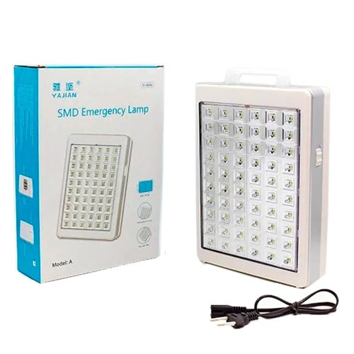 Світильник аварійний 60 SMD акумуляторний 2000мАч YJ-8686A, 104814