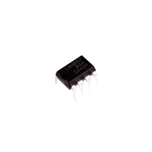 Чіп LM358P LM358 DIP8, Операційний підсилювач 2-канальний, 10шт, 102507