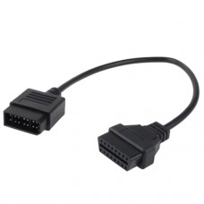 Перехідник з OBD2 16pin мама на Nissan 14pin тато Перехідник з OBD2 16pin мама на Nissan 14pin тато